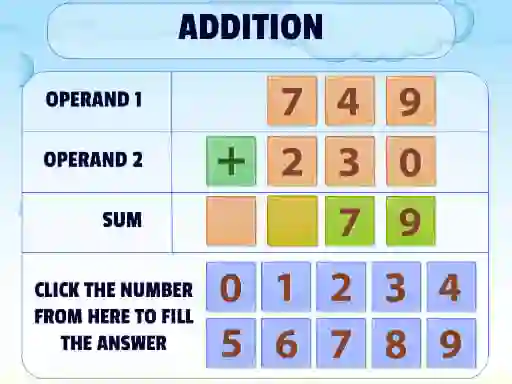 Joc Addition Practice en línia