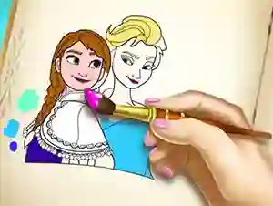 Joc Ice Kingdom Coloring Book en línia