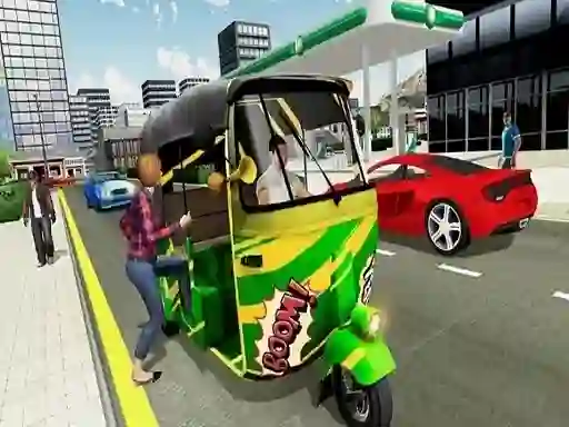 Joc Indian Tricycle Rickshaw Simulator en línia