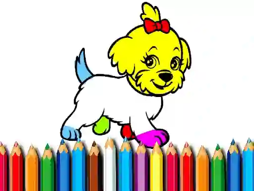 Joc Back To School: Doggy Coloring Book en línia