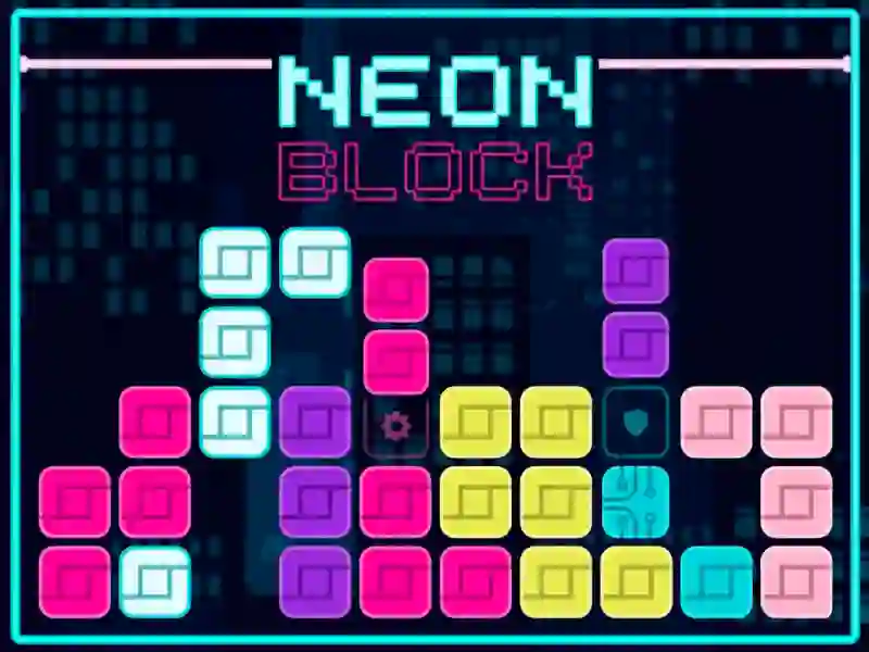 Joc Neon Block en línia