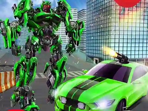 Joc Grand robot car transform 3d game en línia
