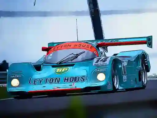 Joc Super Fast Cars Puzzle en línia