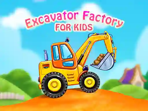 Joc Excavator Factory For Kids en línia