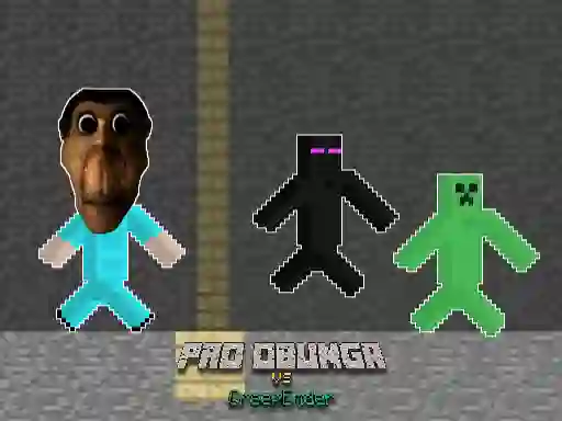 Joc Pro Obunga vs CreepEnder en línia