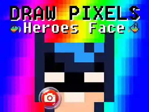 Joc Draw Pixels Heroes Face en línia