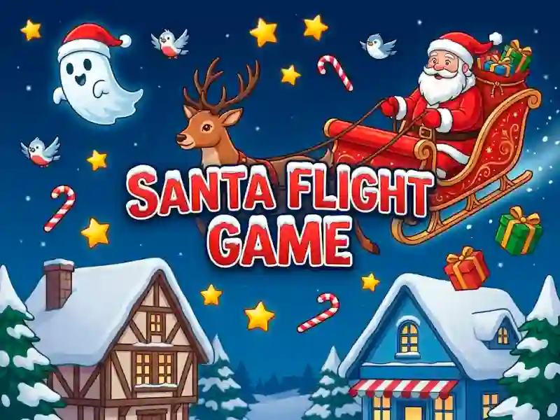 Joc Santa Flight Game en línia