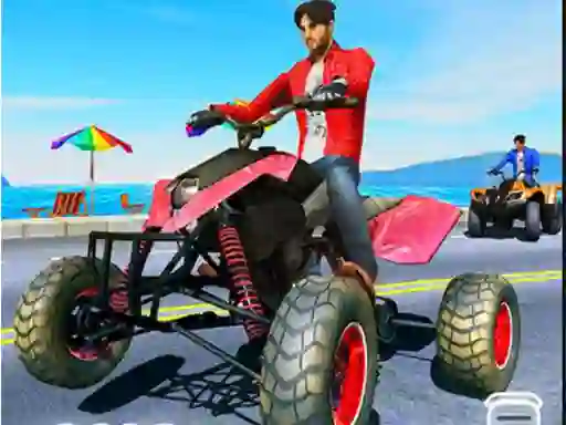 Joc Quad Bike Traffic Racing Mania en línia
