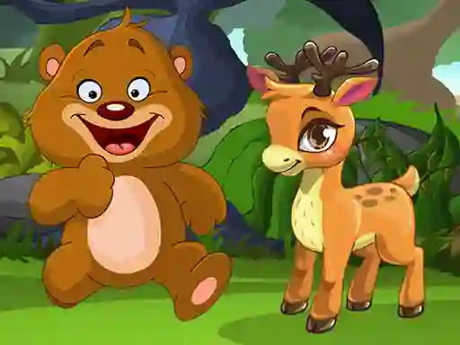 Joc Fun Animals Jigsaw en línia