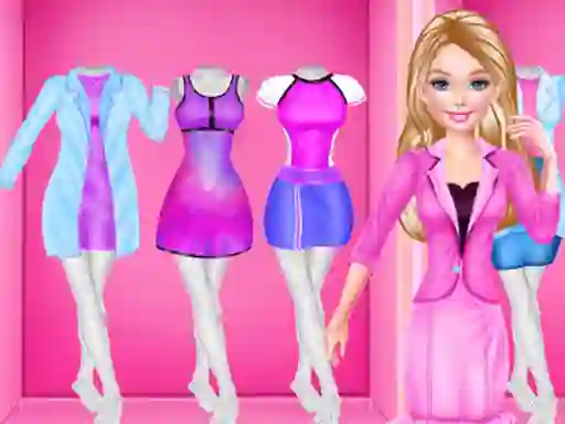 Joc Fashion Girl Career Outfits en línia
