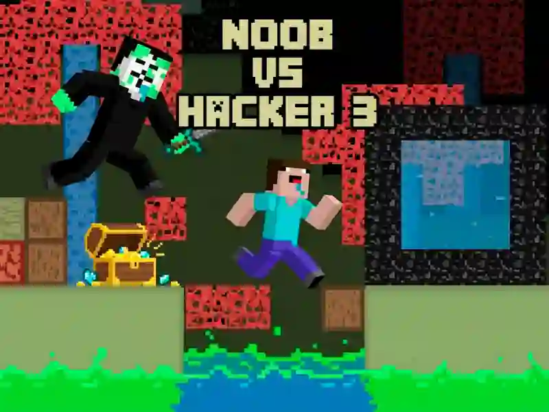 Joc Noob vs Hacker en línia