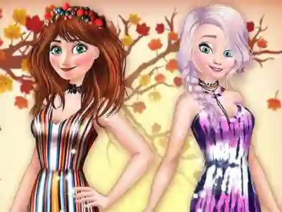 Joc Princesses BFFs Fall Party en línia