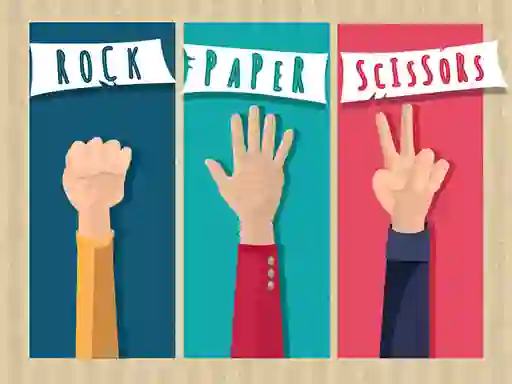 Joc Rock Paper Scissors en línia