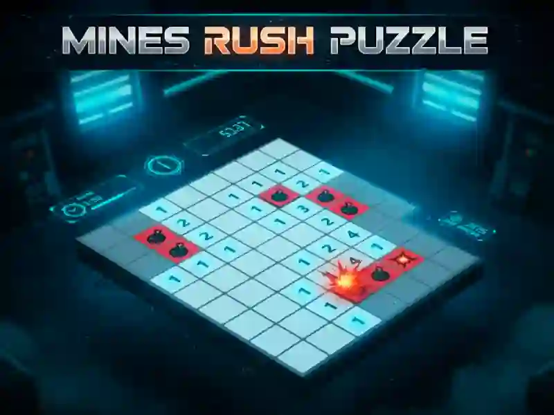 Joc Mines Rush Puzzle en línia