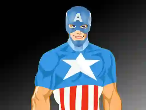 Joc Captain America Dressup en línia
