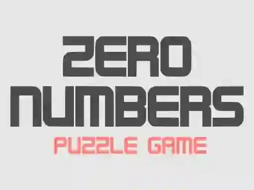 Joc Zero Numbers Puzzle Game en línia