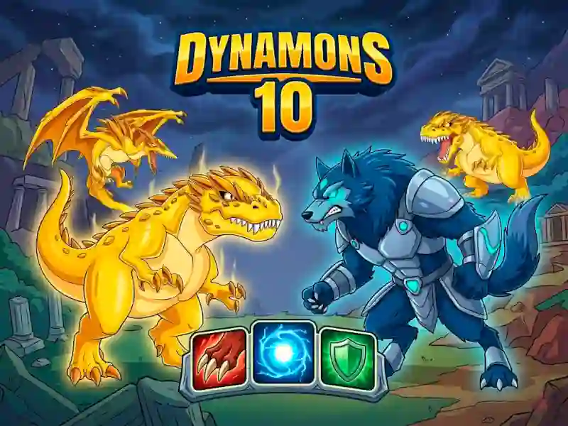 Joc Dynamons 10 en línia
