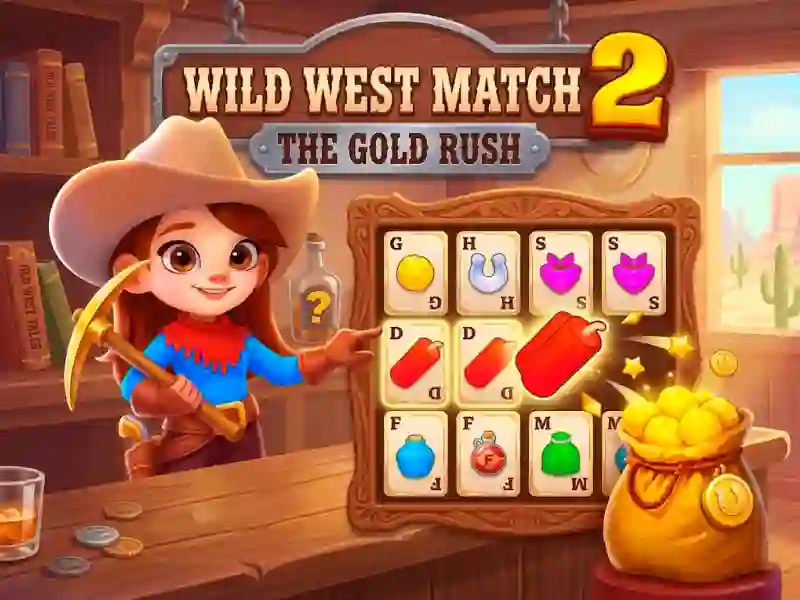 Joc Wild West Match 2: The Gold Rush en línia