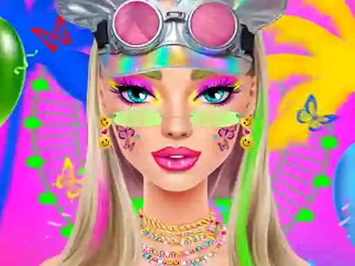 Joc Festival Vibes Makeup en línia