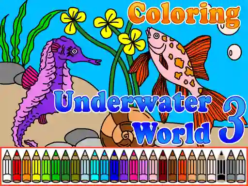 Joc Сoloring Underwater World 3 en línia