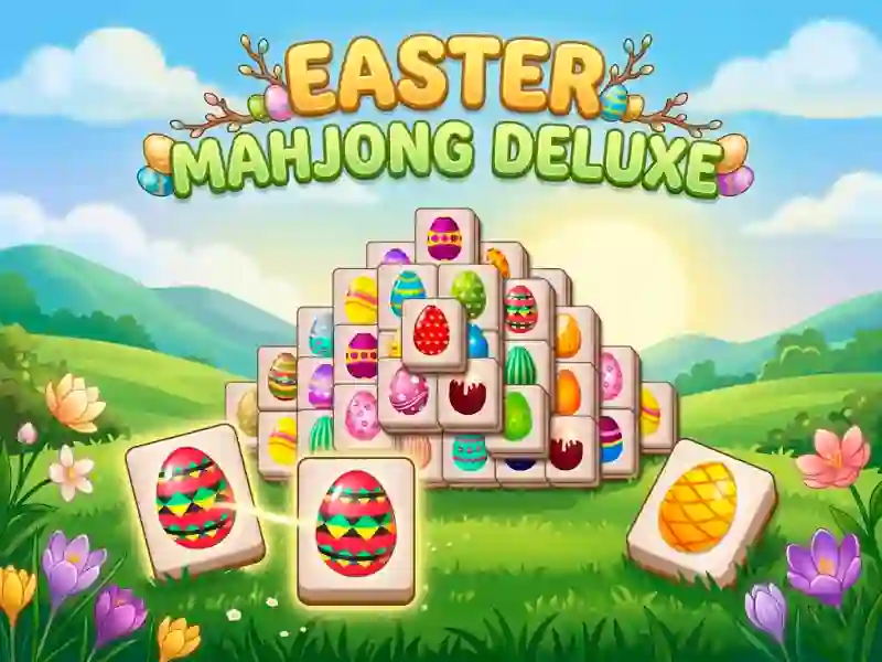 Joc Easter mahjong deluxe en línia