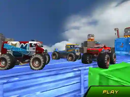Joc Monster Truck Stunts Sky Driving en línia