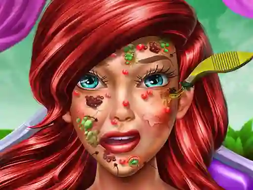 Joc Princess Mermaid Skin Doctor en línia