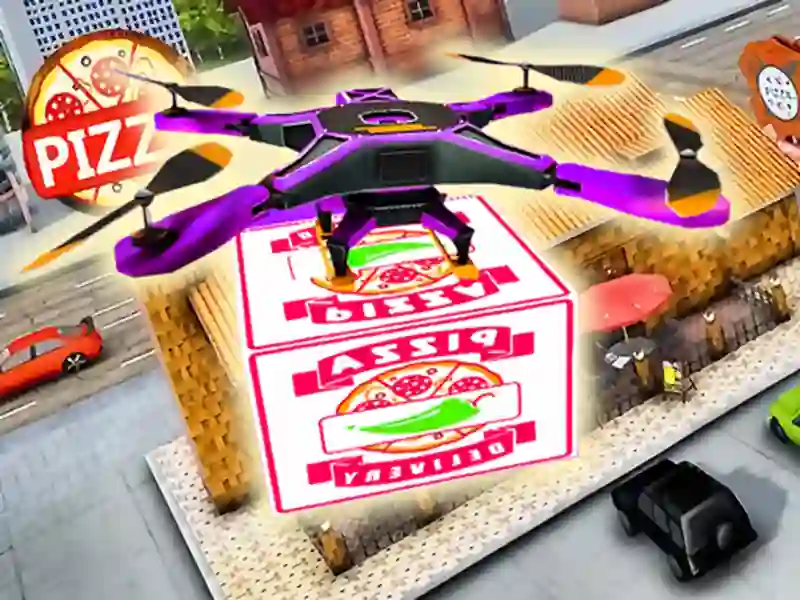 Joc Drone Pizza Delivery Simulator en línia