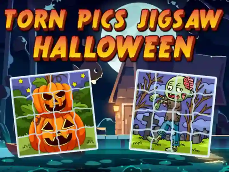 Joc Torn Pics Jigsaw Halloween en línia