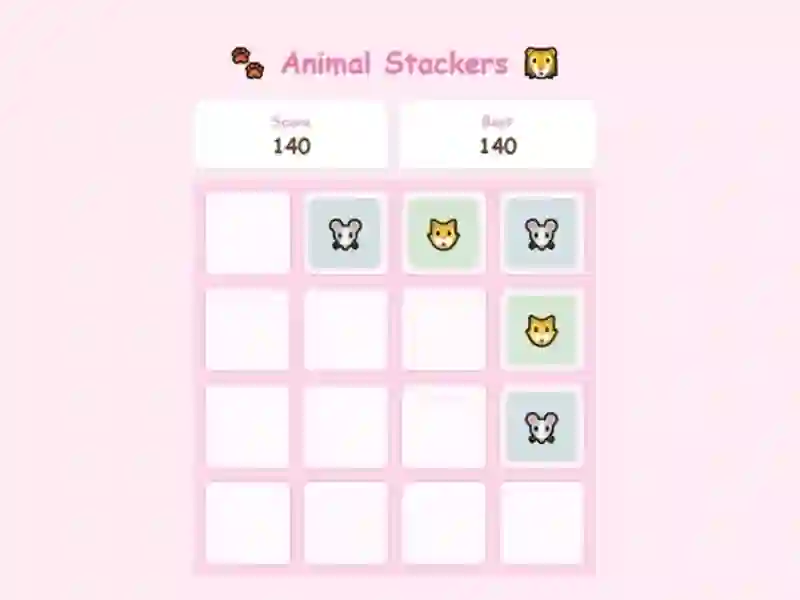 Joc Animal Stackers en línia