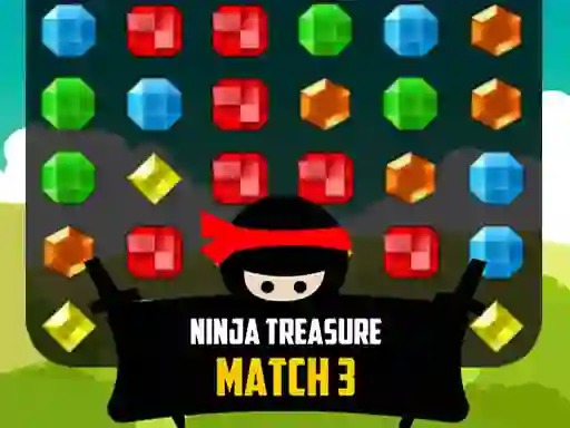 Joc Ninja Treasure Match 3 en línia