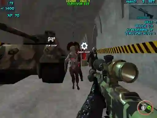 Joc Zombie Apocalypse Bunker Survival Z en línia