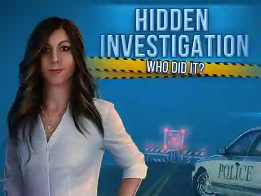 Joc Hidden Investigation: Who Did It en línia