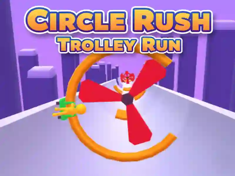 Joc Circle Rush Trolley Run en línia