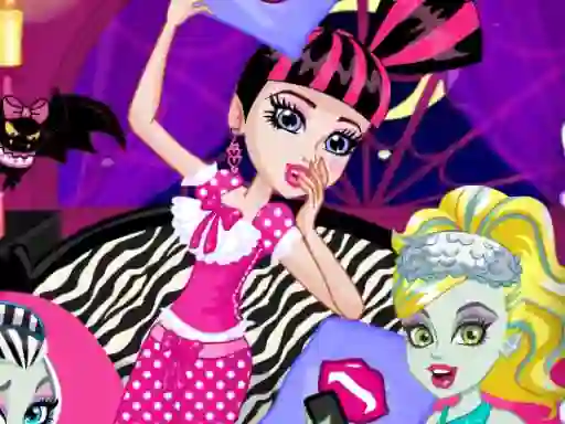 Joc Monster Slumber Party Funny Faces en línia