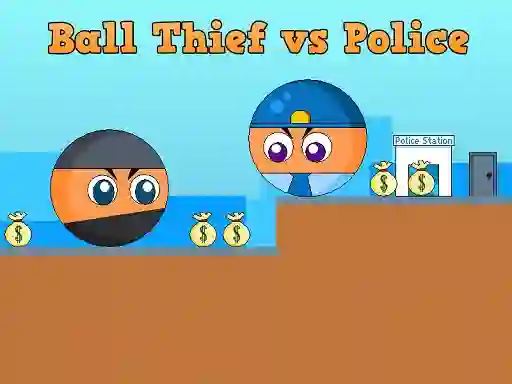 Joc Ball Thief vs Police en línia