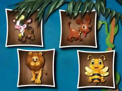 Joc Cute Animal Shapes en línia