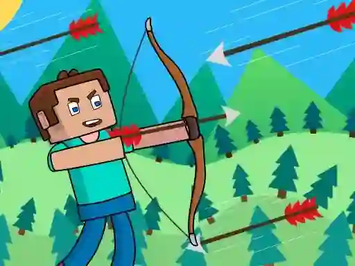 Joc Noob Archer Monster Attack en línia
