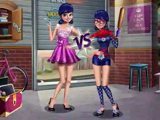 Joc Princess vs Superhero en línia