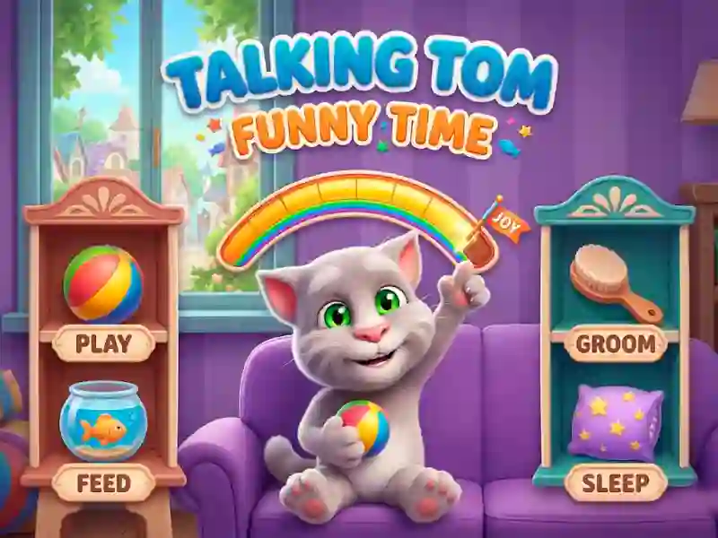 Joc Talking Tom Funny Time en línia