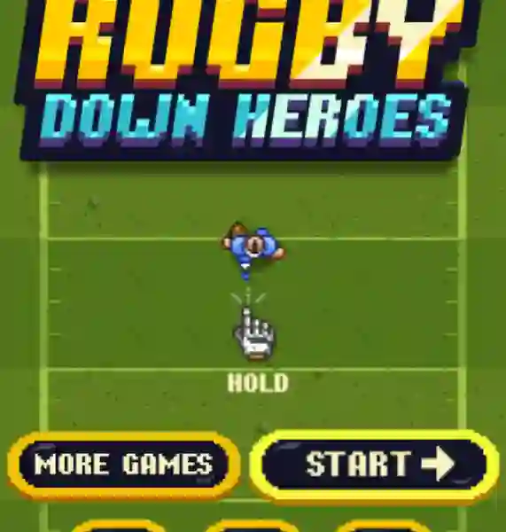 Joc Rugby Down Heroes en línia