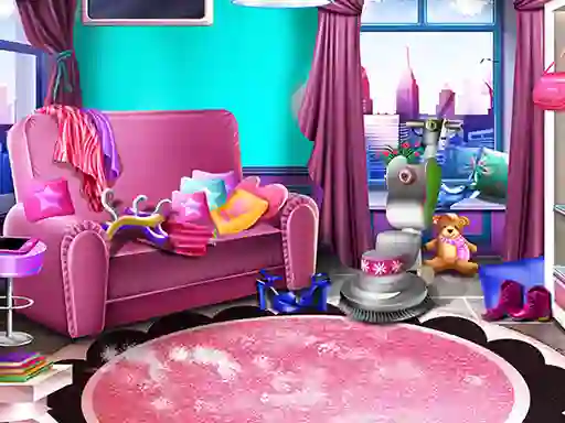 Joc Girly House Cleaning en línia