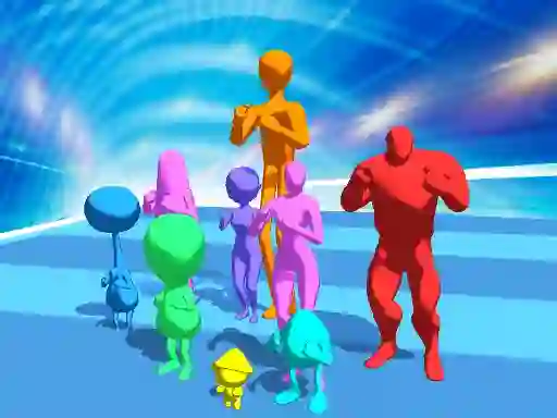 Joc Stickman Crowd Fight en línia