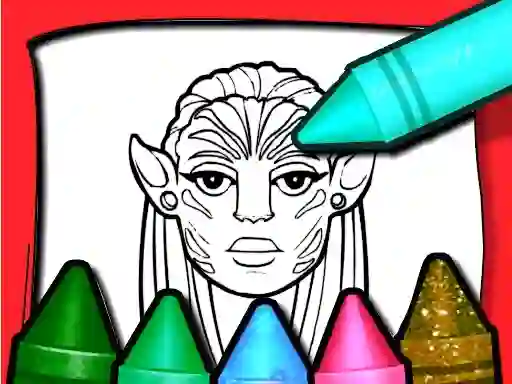 Joc Avatar Coloring Book en línia
