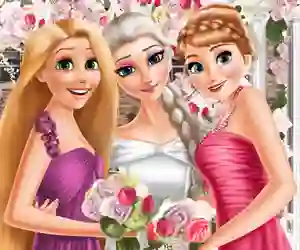 Joc Eliza and princesses wedding en línia