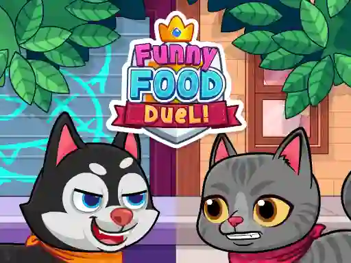 Joc Funny Food Duel en línia