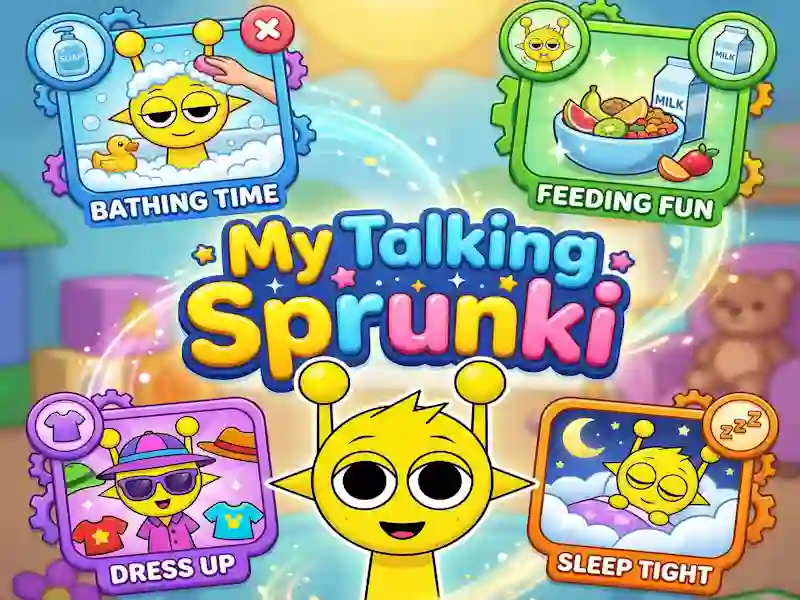 Joc My Talking Sprunki en línia