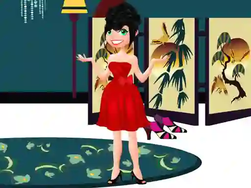 Joc Cutie Girl Dress Up en línia