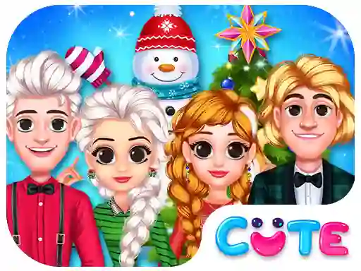 Joc Frozen Princess Christmas Celebration en línia