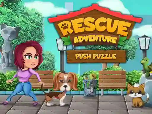 Joc Rescue Adventure Push Puzzle en línia